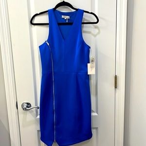 Blue Dress with Zipper
